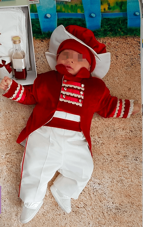 costum botez rosu costum botez rosu