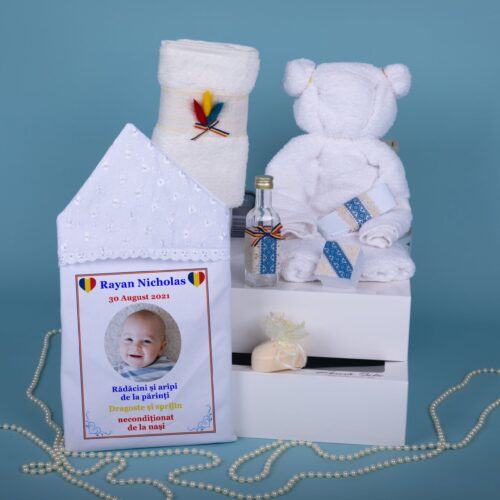 Trusou Biserică Botez Băiat Port Național - AmedeBebe.UK