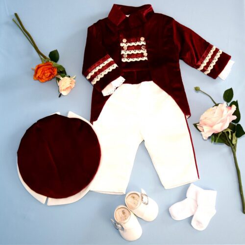 redingota burgundy