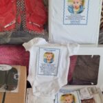 SET TRUSOU BOTEZ BAIAT CĂTĂLIN 0-8 luni "Deluxe" 19 piese