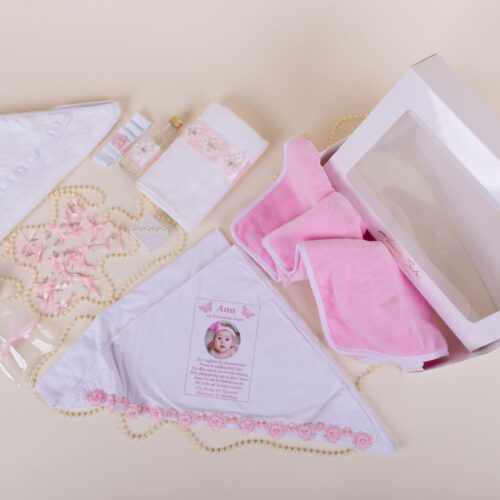 Trusou Biserică Botez - Deluxe - Roz