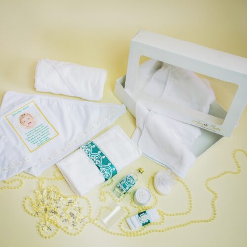 Trusou Biserică Botez Unisex - Deluxe - Verde