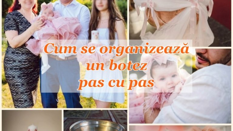 Articol de blog despre cum se organizeaza un botez pas cu pas