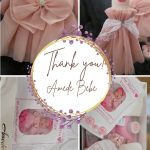 Bella roz- Set trusou botez fată roz 0-24 luni Premium - 28 piese